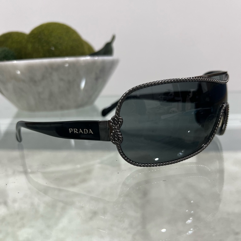 Authentic Prada sunglasses in black